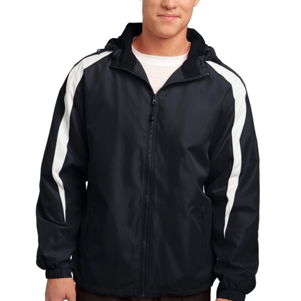 Fleece Lined Colorblock Jacket Thumbnail