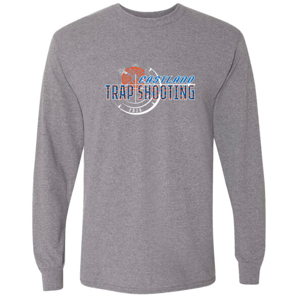 Eastland Trap Shooting 2026 - DryBlend® 50/50 Long Sleeve T-Shirt Thumbnail